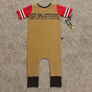NWT RAGS kids romper Disney Mickey 90 years 2T
